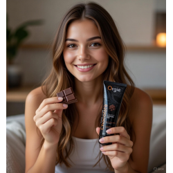 Лубрикант на водній основі Orgie Lube Tube Chocolate, зі смаком та ароматом шоколаду