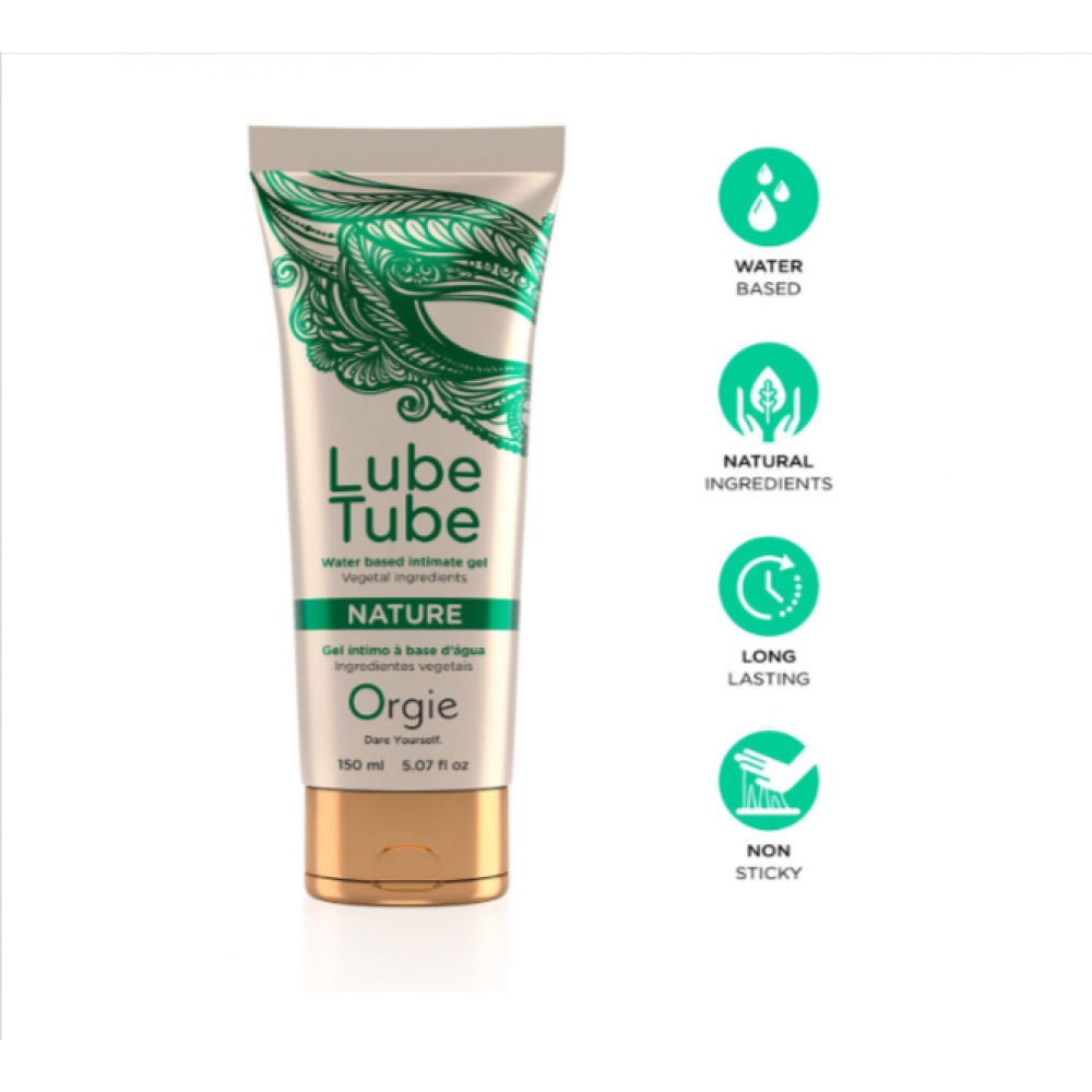 Смазки на водной основе - Лубрикант на водной основе Orgie Lube Tube Nature, 150 мл 10