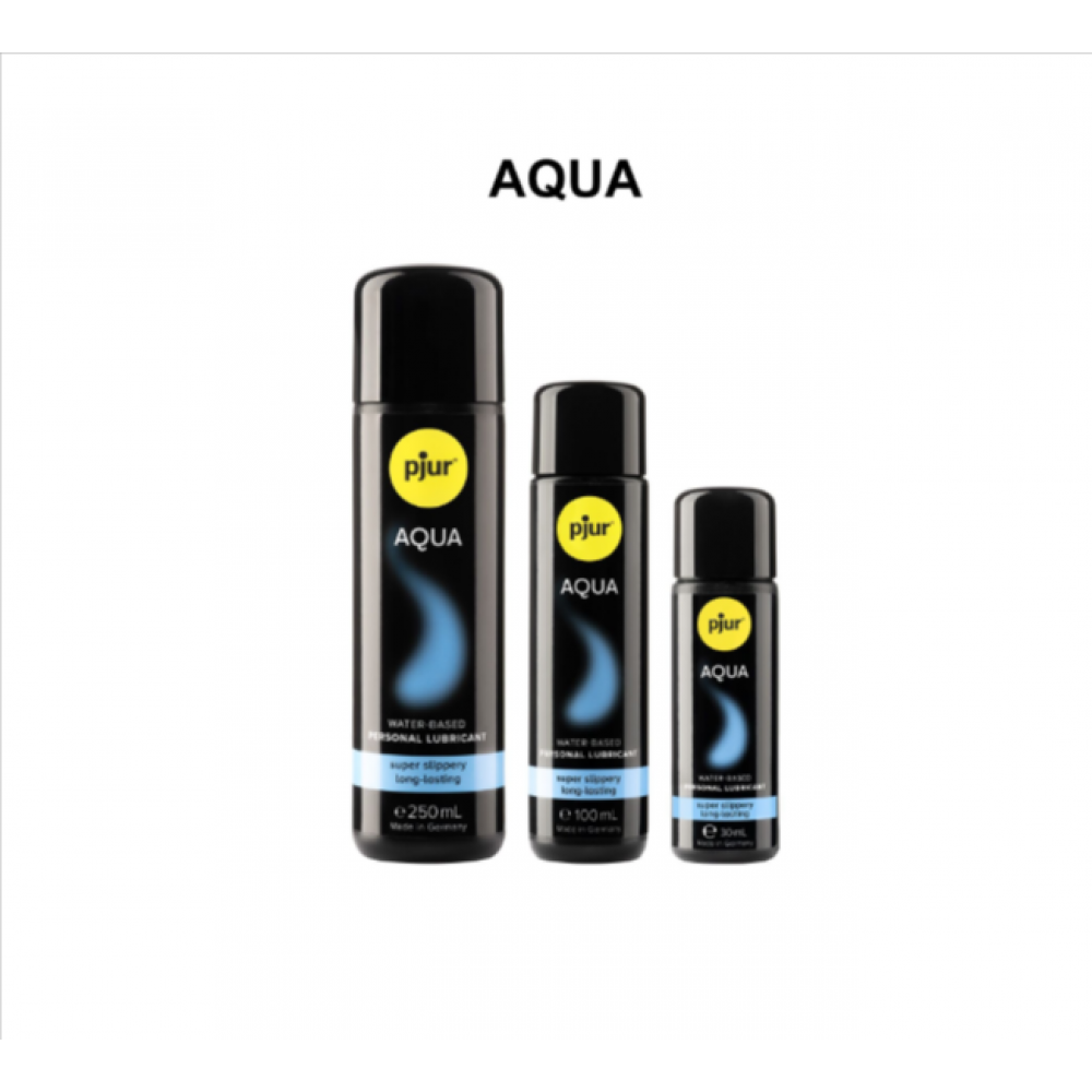 Смазки на водной основе - Лубрикант на водной основе pjur Aqua 30 мл 1