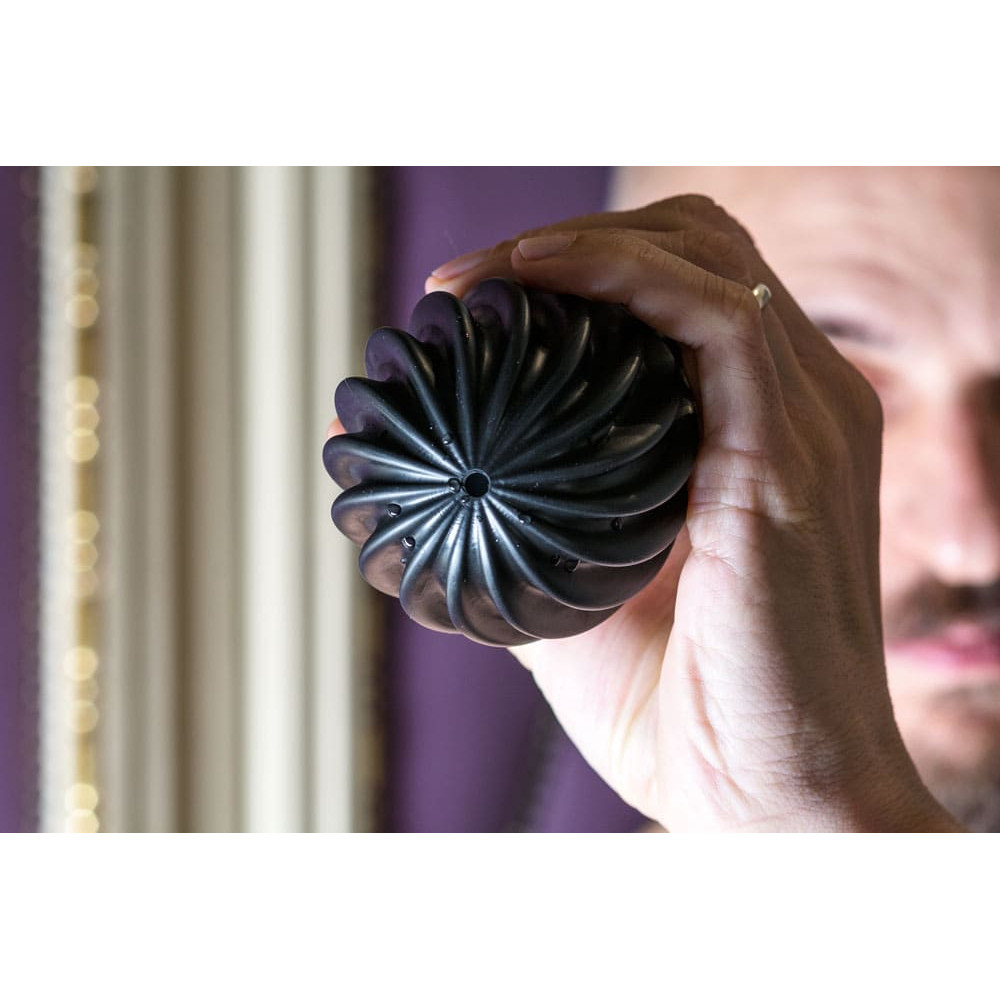 Хіти продажів - Мастурбатор Tenga Flex Rocky Black зі змінною інтенсивністю, можна скручувати 1