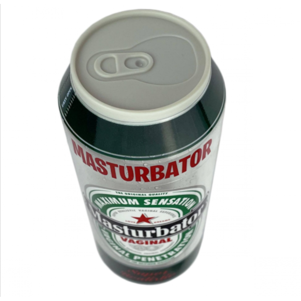 Мастурбаторы без вибрации - Мастурбатор-вагина Alive Heineken Vagina в виде банки пива 13