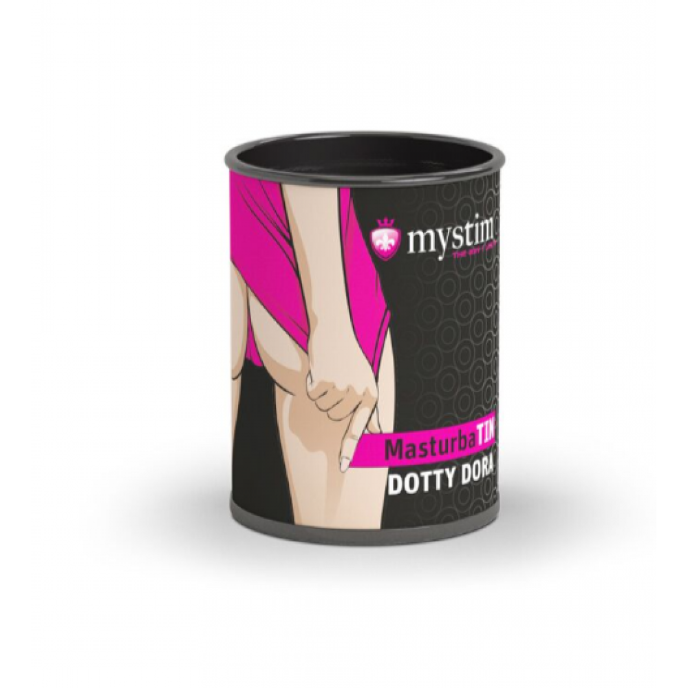 Мастурбаторы без вибрации - Мастурбатор-яйцо Mystim MasturbaTIN Dotty Dora 3