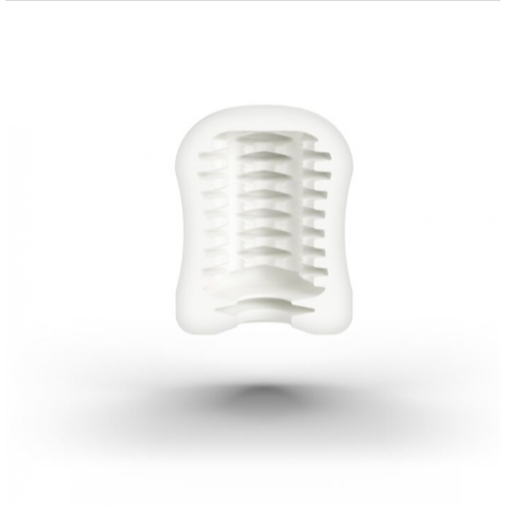 Мастурбаторы без вибрации - Мастурбатор-яйцо Mystim MasturbaTIN Ribbed Rita 2