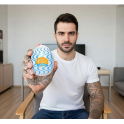 Мастурбатор-яйцо Tenga Egg Wind