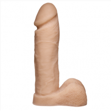 Фаллоимитатор Doc Johnson Platinum TRUSKYN - The Tru Ride 8 Inch, диаметр 4,8см, двухслойный силикон