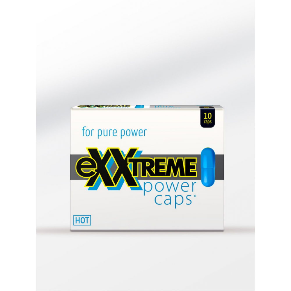 Збуджувальні препарати - Капсули для потенції HOT eXXtreme (ціна за упаковку, 10 капсул) 1