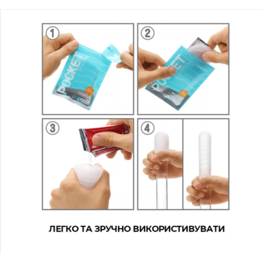 Мастурбаторы без вибрации - Карманный Мастурбатор TENGA Pocket Click Ball 1