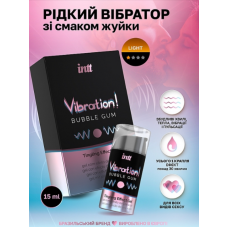 Жидкий вибратор INTT VIBRATION COTTON CANDY 15 ml