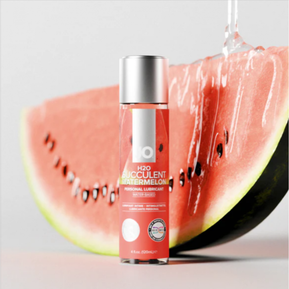 Оральные смазки - Смазка на водной основе JO H2O — Watermelon (30 мл) без сахара, растительный глицерин