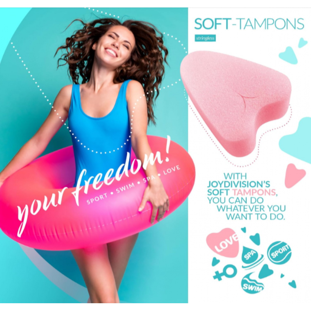 Хіти продажів - Тампони для сексу Soft-Tampons mini, 1 шт 7