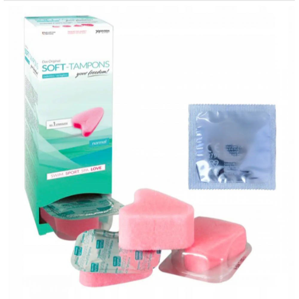 Хіти продажів - Тампони для сексу Soft-Tampons mini, 1 шт 2