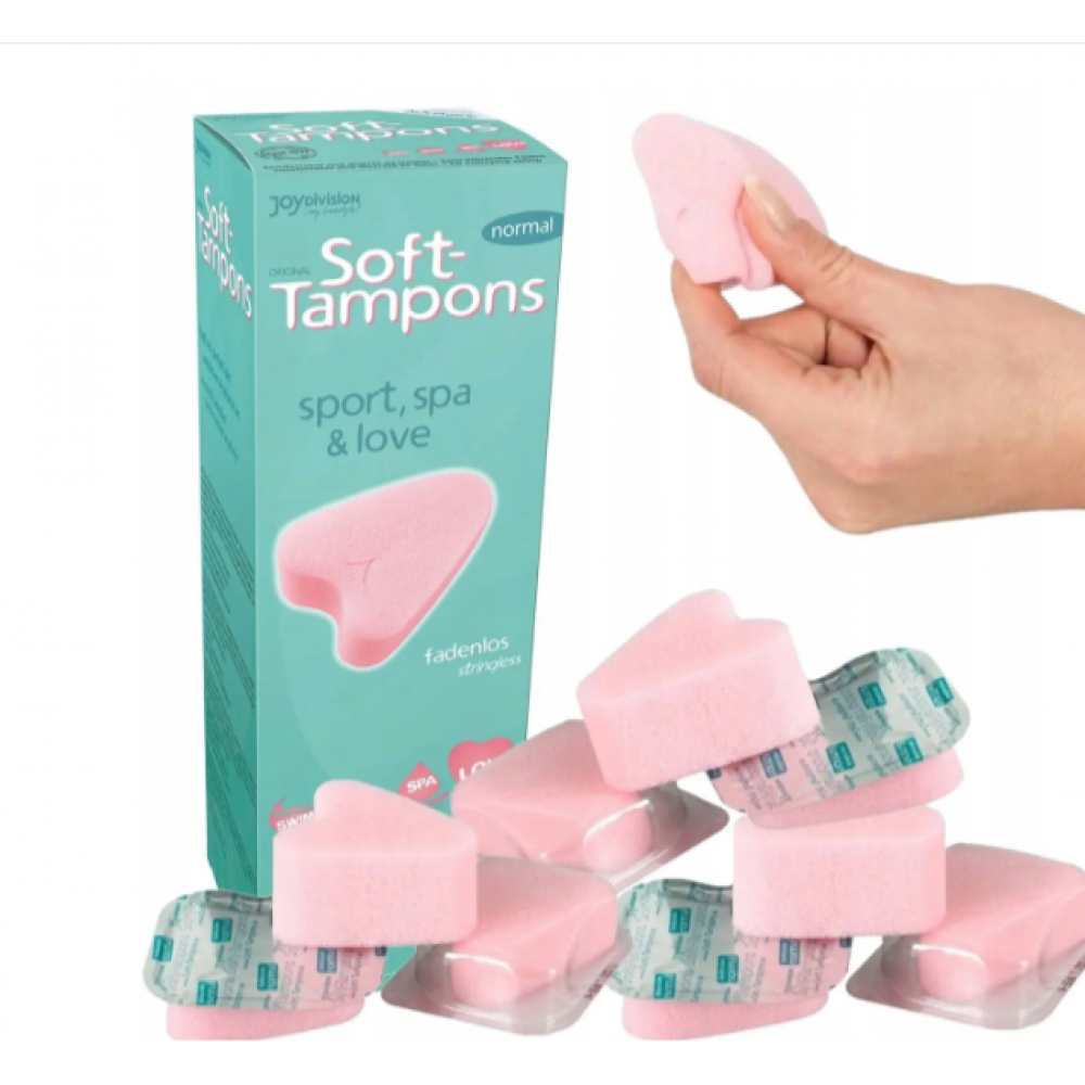 Хіти продажів - Тампони для сексу Soft-Tampons mini, 1 шт 3