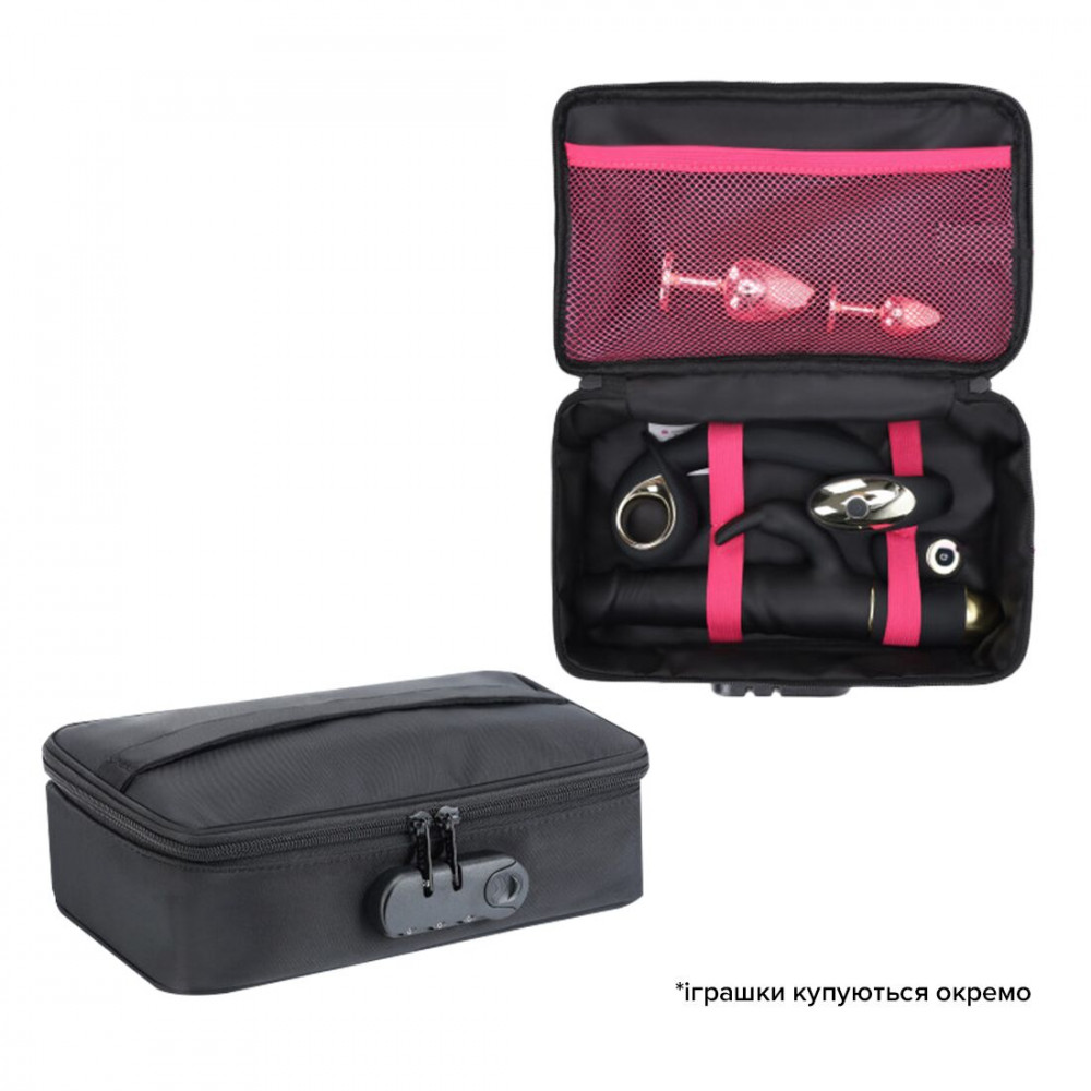 Секс игрушки - Кейс для игрушек с кодовым замком Dorcel DISCREET BOX 4