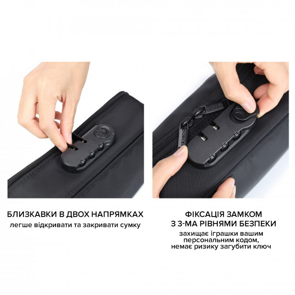 Секс игрушки - Кейс для игрушек с кодовым замком Dorcel DISCREET BOX 1