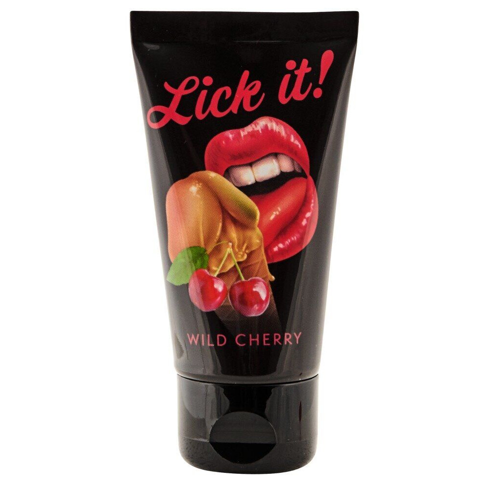 Оральные смазки - Лубрикант оральный «Lick-it Wild Cherry» 50 мл