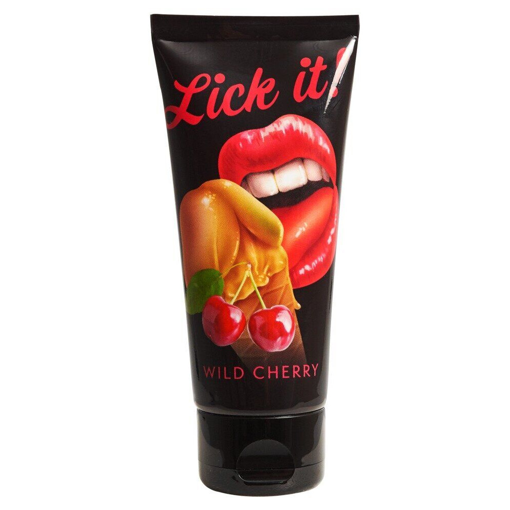 Оральные смазки - Лубрикант оральный «Lick-it Wild Cherry» 100 мл
