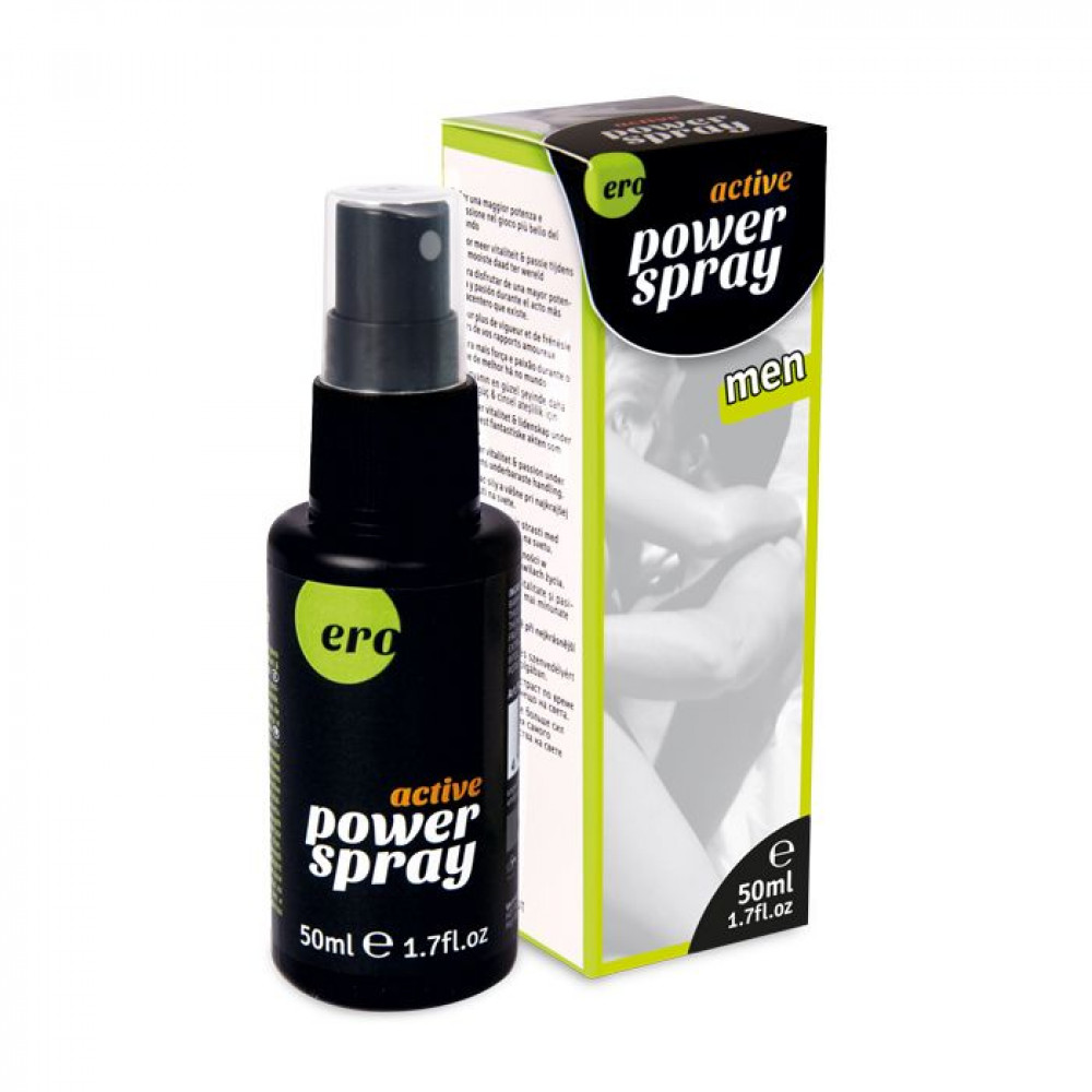 Мужские возбудители - Возбуждающий спрей для мужчин "Power spray active" ( 50 ml )