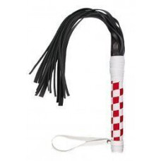 Флогер VIP Leather Floger White&amp;Red