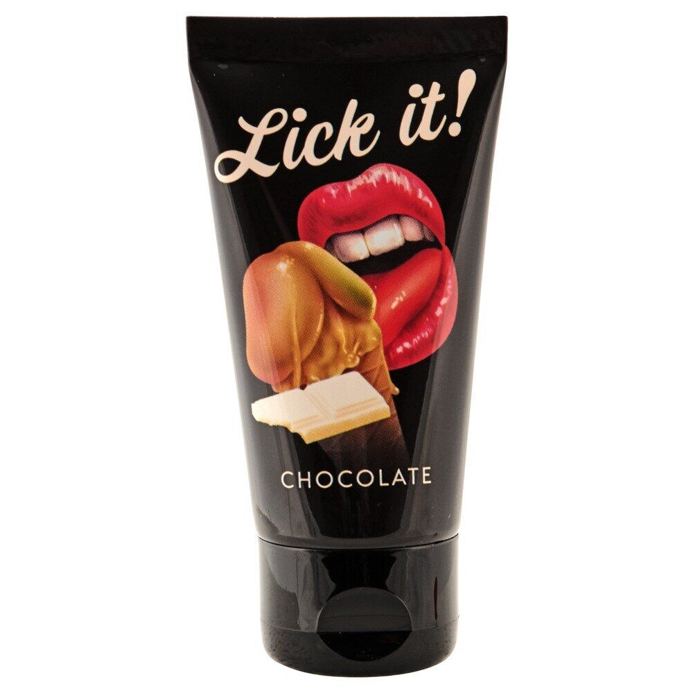 Оральные смазки - Лубрикант оральный «Lick-it White Chocolate» 50 мл