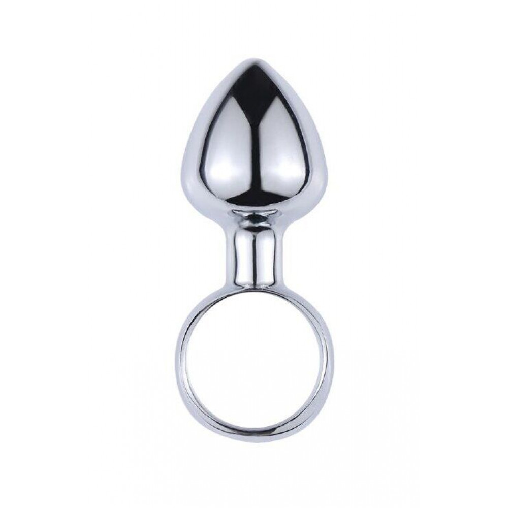 Анальные игрушки - Сувенир-кольцо анальная пробка SKN-MS37 ( диаметр 2,3 см )