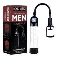 Вакуумна помпа Men Powerup, із манометром і насосом