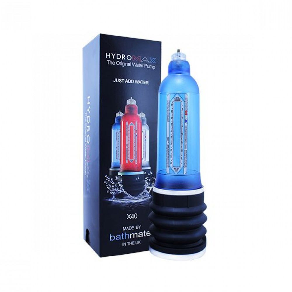 Помпы - Гидропомпа Bathmate Hydromax 9 Blue, 18–23 см, до 5,5 см 3