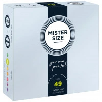Презервативы Mister Size - pure feel - 49 (36 condoms), толщина 0,05 мм