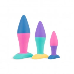 Набор PMV20 Koda Butt Plug Set, силиконовый, 3 размера