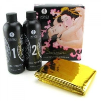 Гель Shunga NURU, Strawberry Wine, 4 л