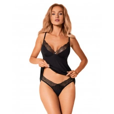 Топ та трусики Obsessive Bella Rou top & panties