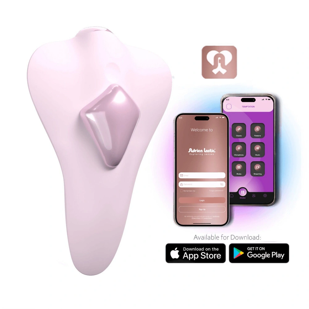 Смарт-вібратор - Вібратор у трусики Adrien Lastic Temptation + APP