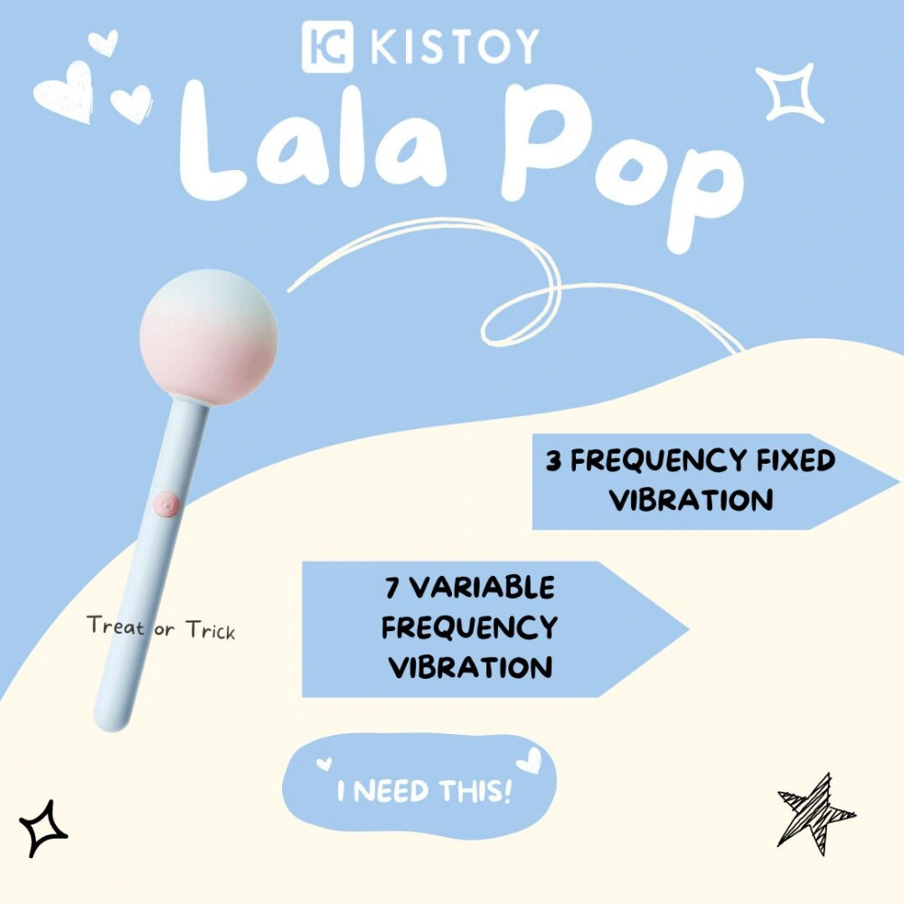 Вібропулі та міні-вібратори - Вібратор KISTOY Lala Pop 2