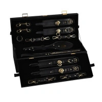 Набор для BDSM Zalo Bondage Play Kit, 10 аксессуаров, кожа
