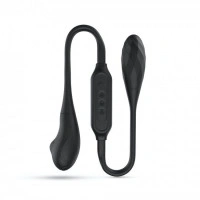 Вибратор Dorcel Dual Explorer, гибкий, с пальчиковой стимуляцией