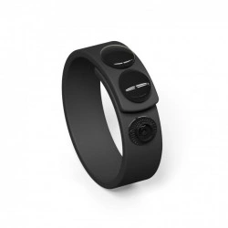 Эрекционное кольцо Love To Love HERO RING, черный оникс