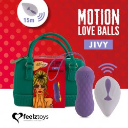 Вагінальні кульки FeelzToys Motion Love Balls Jivy