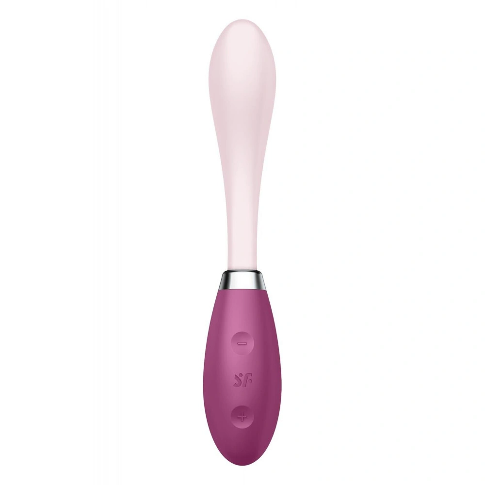 Стимулятор точки G - Вібратор Satisfyer G-Spot Flex 3 Red, гнучкий стовбур із фіксацією положення 4