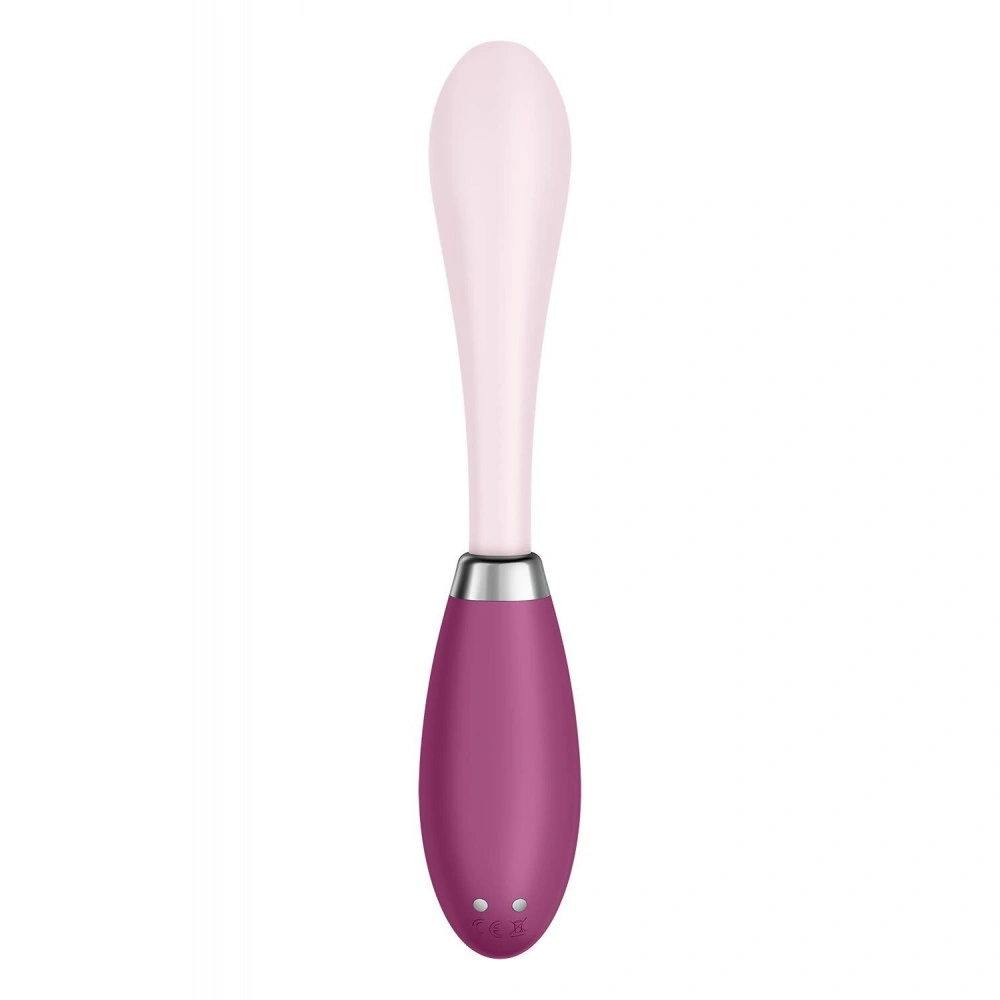 Стимулятор точки G - Вібратор Satisfyer G-Spot Flex 3 Red, гнучкий стовбур із фіксацією положення 2