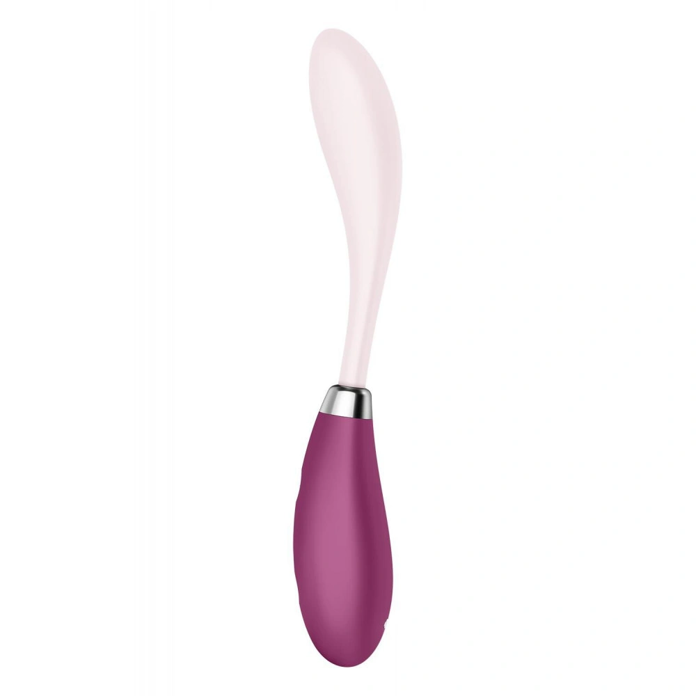 Стимулятор точки G - Вібратор Satisfyer G-Spot Flex 3 Red, гнучкий стовбур із фіксацією положення 5