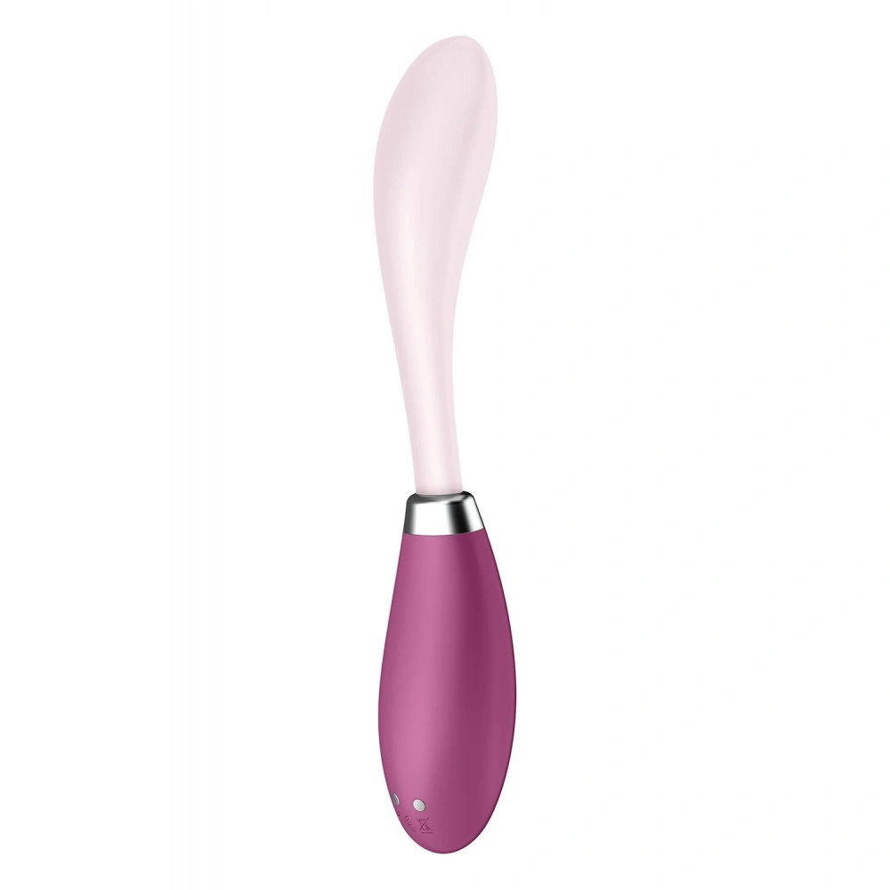 Стимулятор точки G - Вібратор Satisfyer G-Spot Flex 3 Red, гнучкий стовбур із фіксацією положення 3