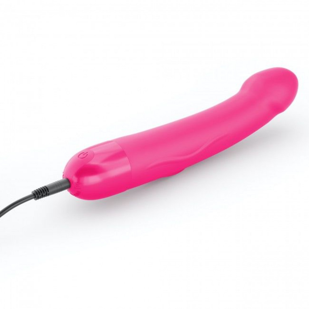 Классический вибратор - Вибратор Dorcel Real Vibration M Magenta 2.0, диам 3,7см, перезаряжаемый, для точки G 2
