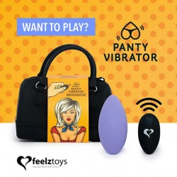 Вибратор в трусики FeelzToys Panty Vibrator, Purple