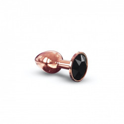 Анальная пробка Dorcel Diamond Plug S, розовое золото