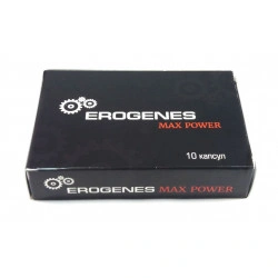 Препарат для потенции Erogenes Max Power БАД (10 капсул)