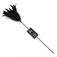 Тиклер Art of Sex Feather Paddle, чорне перо півня