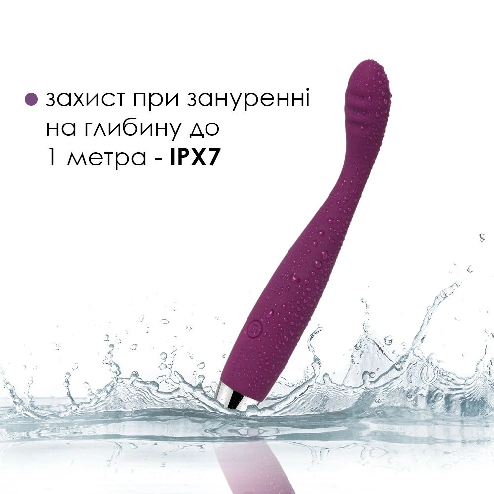 Смарт-вибратор - Тонкий вибратор точки G Svakom Cici Violet 4