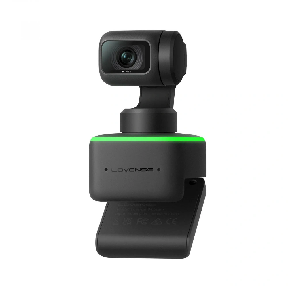 Хиты продаж - Lovense WebCam 4K — AI веб-камера для стрима и чаевых