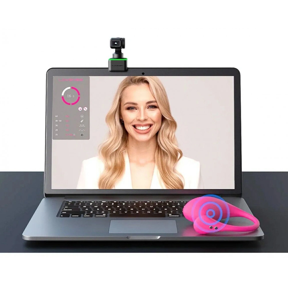 Хиты продаж - Lovense WebCam 4K — AI веб-камера для стрима и чаевых 1