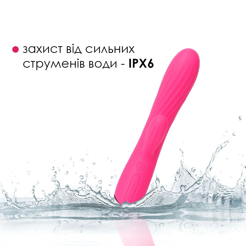 Смарт-вибратор - Интеллектуальный вибратор-кролик с подогревом Svakom Angel Plum Red 3