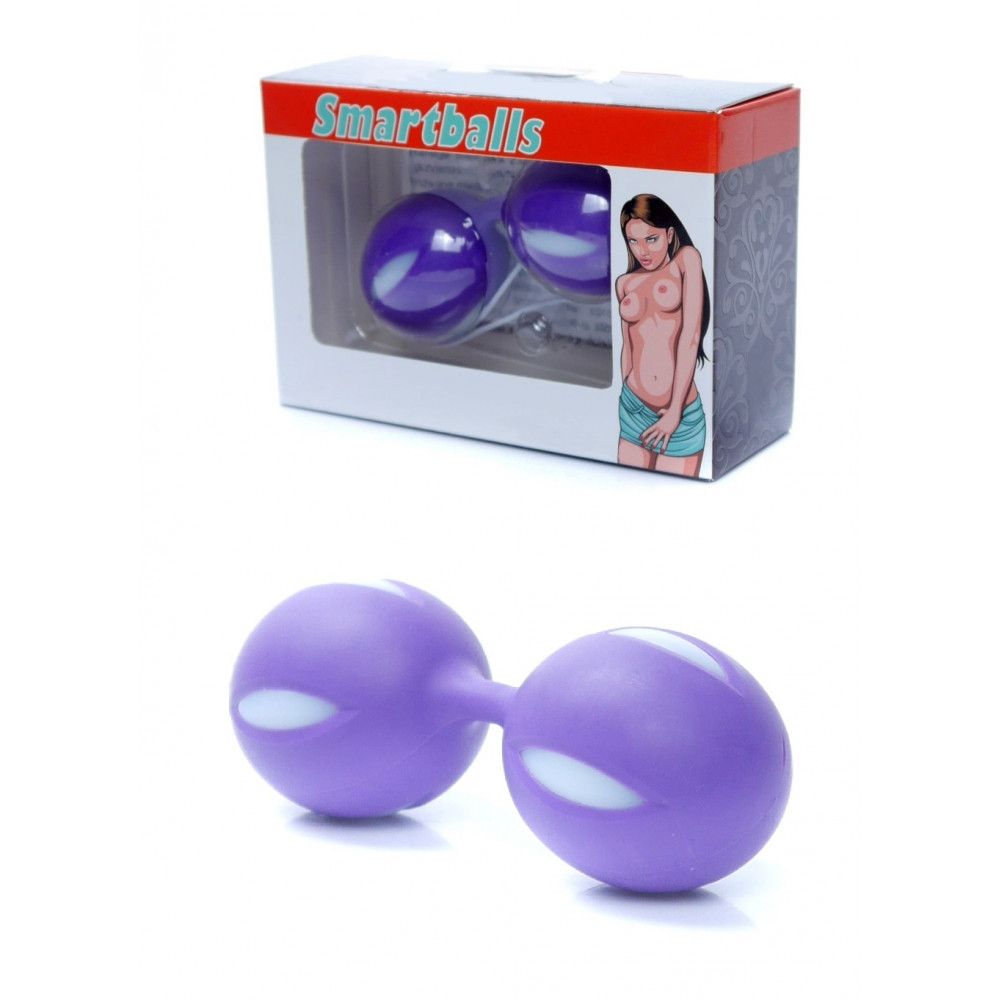 Вагинальные шарики - Вагинальные шарики Boss Series - Smartballs Purple, BS6700017